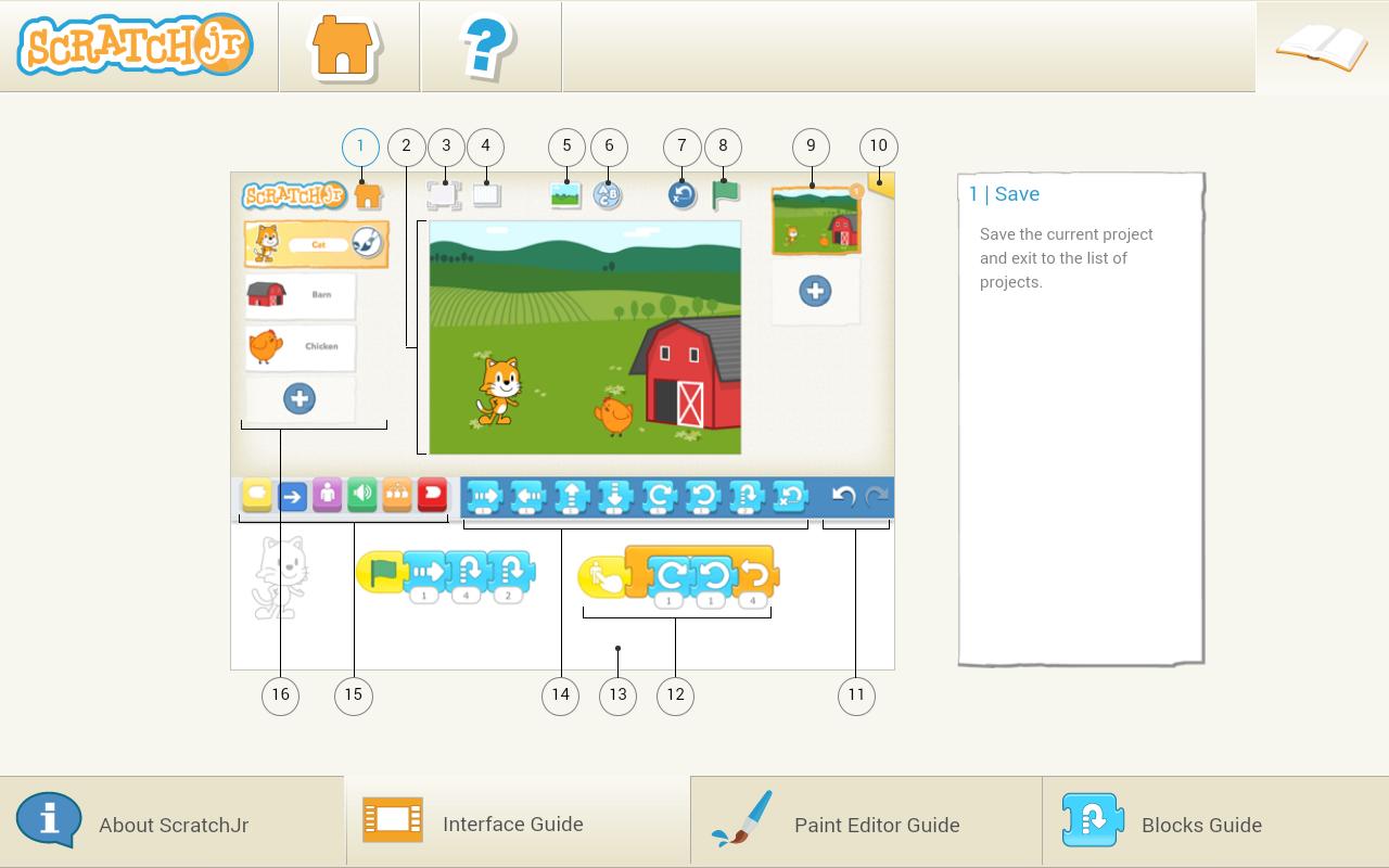 Scratch programming on android